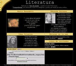 Muldia.com, secci�n Literatura