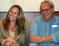 Trinidad Jim�nez y Ra�l Rivero