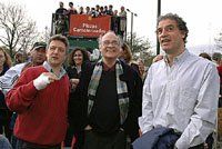 Quino asisti� a la inauguraci�n y fue reconocido como Ciudadano Ilustre de Buenos Aires