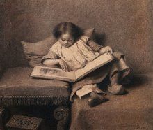 �The Picture Book�, de Eastman Johnson