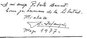 Dedicatoria de Atahualpa Yupanqui