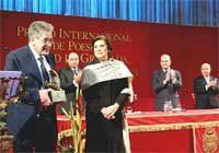 Jos� Emilio Pacheco recibi� en Granada el premio Garc�a Lorca