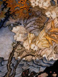 �La tempestad�, Arthur Rackham