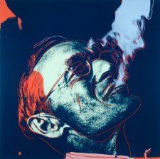 Hermann Hesse por Andy Warhol