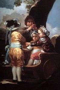 &ldquo;Ni&ntilde;os en el carret&oacute;n&rdquo;, de Francisco de Goya