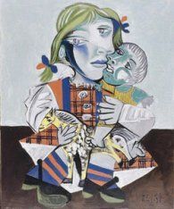 &ldquo;Maya &agrave; la poup&eacute;e&rdquo;, de Pablo Picasso