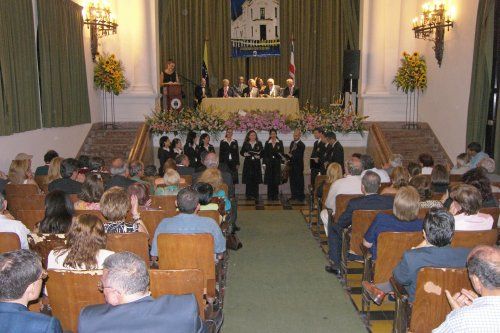 Sala Mar�a Santos Stella durante los actos del centenario del Sal�n de Lectura-Ateneo del T�chira