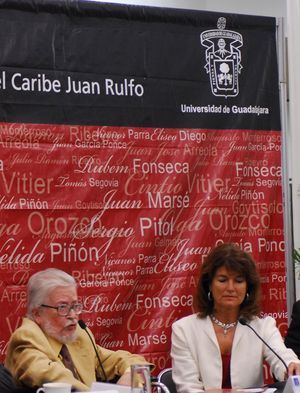 Fernando del Paso y Beatriz Pastor