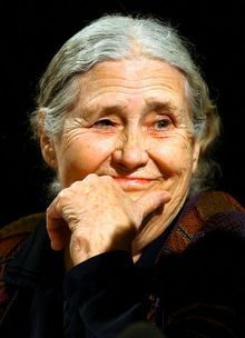 Doris Lessing (foto de Olivier Berg)