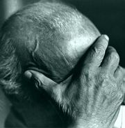 Ernesto S�bato (foto de Eduardo Longoni, 2005)