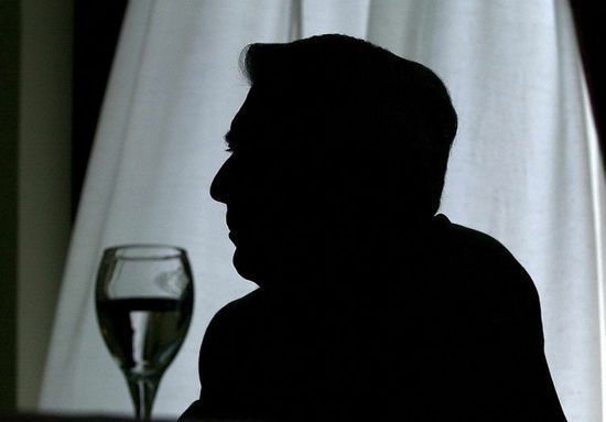 Mario Vargas Llosa. Foto: Julio Mu&ntilde;oz (2000)