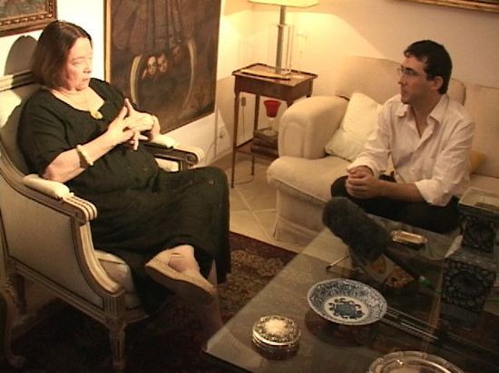 N&eacute;lida Pi&ntilde;&oacute;n con Julio Lellis