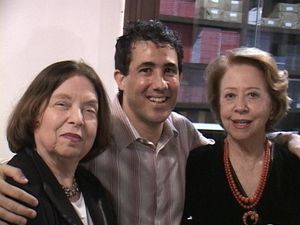 N&eacute;lida Pi&ntilde;&oacute;n, Julio Lellis y Fernanda Montenegro