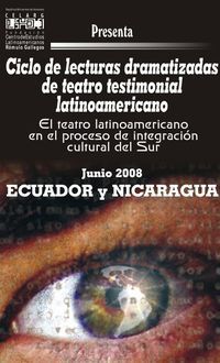 Ciclo de lecturas dramatizadas de teatro testimonial latinoamericano