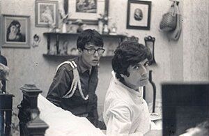 Andr&eacute;s Caicedo y Carlos Mayolo