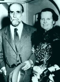 Juan Ram&oacute;n Jim&eacute;nez y Zenobia Camprub&iacute;