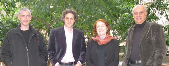 Jos&eacute; &Aacute;ngel Ma&ntilde;as, &Aacute;ngel Mar&iacute;a Herrera, Rosa Reg&agrave;s y Andreu Teixidor