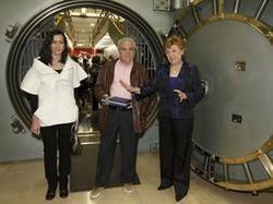 &Aacute;ngeles Gonz&aacute;lez-Sinde, Juan Mars&eacute; y Carmen Caffarel