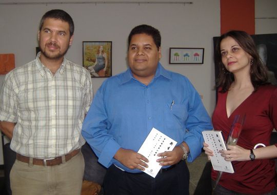 Leopoldo Tablante, Javier Dom&iacute;nguez y Susana Sussmann