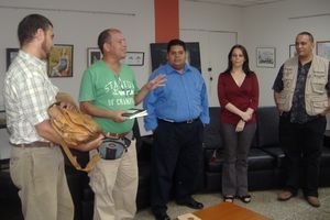 Leopoldo Tablante, Manuel Cabesa, Javier Dom&iacute;nguez, Susana Sussmann y Jorge G&oacute;mez Jim&eacute;nez