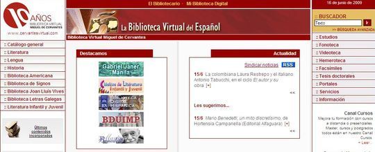Biblioteca Virtual Miguel de Cervantes