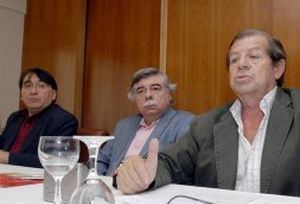 Jos&eacute; Mar&iacute;a Balcels, Rom&aacute;n &Aacute;lvarez y Jos&eacute; Antonio Mart&iacute;nez Re&ntilde;ones