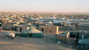 Refugio del Tindouf, en Argelia