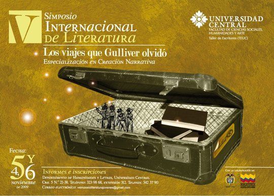 V Simposio Internacional de Literatura &ldquo;Los viajes que Gulliver olvid&oacute;&rdquo;