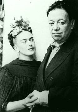 Frida Kahlo y Diego Rivera