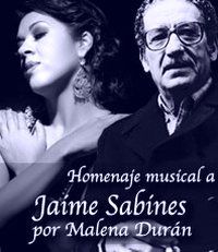 Homenaje musical de Malena Dur&aacute;n a Jaime Sabines