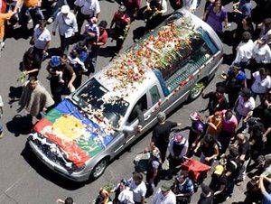 Funeral de V&iacute;ctor Jara