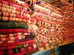 Tejidos artesanales bolivianos