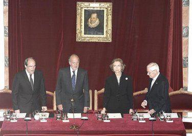 Homenaje a Miguel Delibes en la Real Academia Espa&ntilde;ola