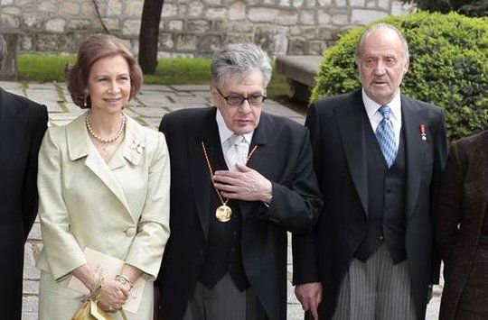 Do&ntilde;a Sof&iacute;a, Jos&eacute; Emilio Pacheco y don Juan Carlos