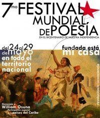 7&ordm; Festival Mundial de Poes&iacute;a