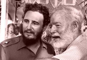 Fidel Castro y Ernest Hemingway