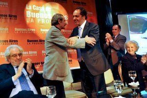 O&acute;Donnell, Mario Sabato, Scioli y Carlotto