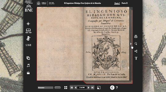 Quijote interactivo