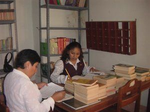 Biblioteca Mario Vargas Llosa, de Picsi, Per&uacute;