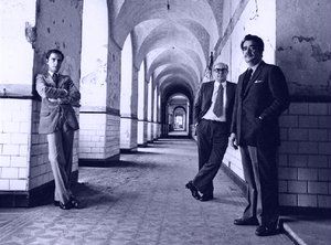 Clorindo Testa, Luis Fernando Benedit y Jacques Bedel