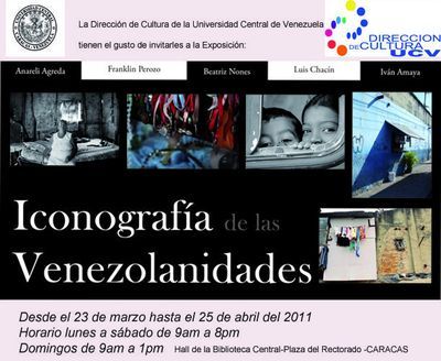Exposici&oacute;n fotogr&aacute;fica itinerante &ldquo;Iconograf&iacute;a de las venezolanidades&rdquo;