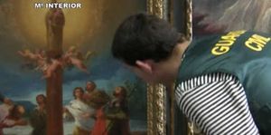 Obras recuperadas por la Guardia Civil de Espa&ntilde;a