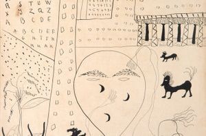 Autorretrato de Federico Garc&iacute;a Lorca