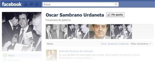 &Oacute;scar Sambrano Urdaneta en Facebook