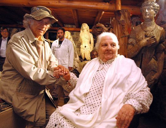 Nicanor Parra y Carmen Balcells