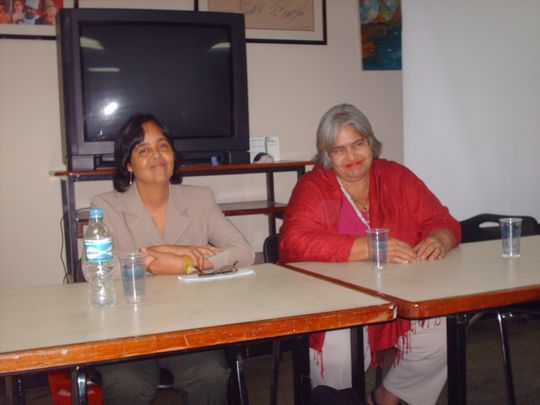 Tibisay Vargas y Carmen Alida M�ndez