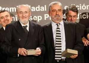 &Aacute;lvaro Pombo y Rafael Nadal