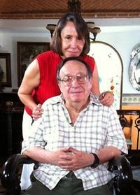 Roberto G&oacute;mez Bola&ntilde;os y Florinda Meza