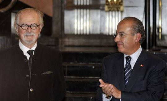 Fernando Botero y Felipe Calder&oacute;n
