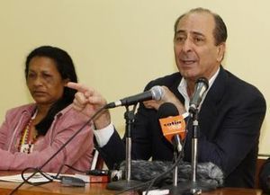 Choli Ani Lott y Ra&uacute;l Grioni